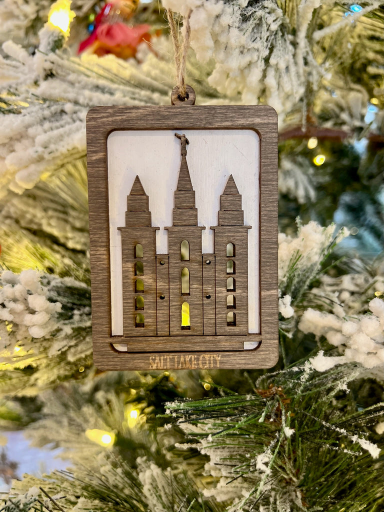 Salt Lake City, Utah Temple Ornament
