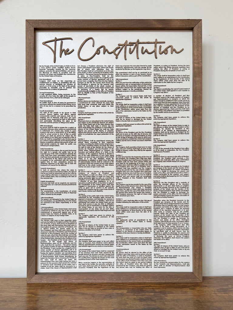The Constitution of the United States of America 🇺🇸 ￼