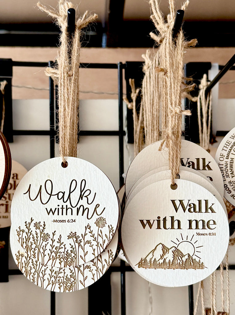 Walk with Me- 2026 youth theme ornament