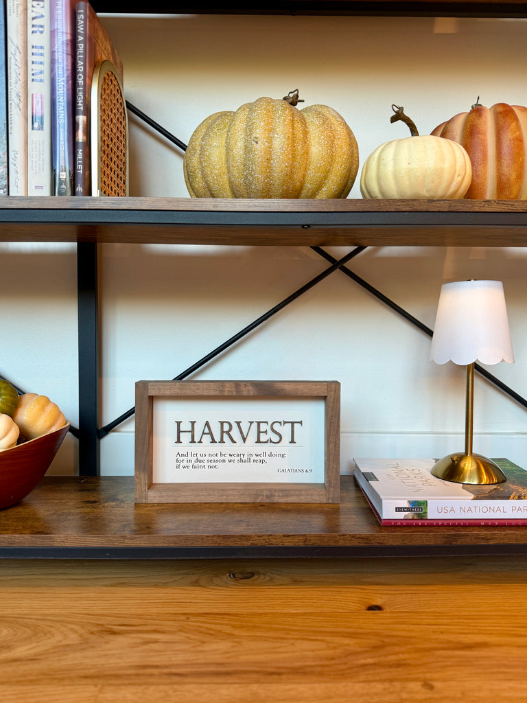 HARVEST -Galatians 6:9