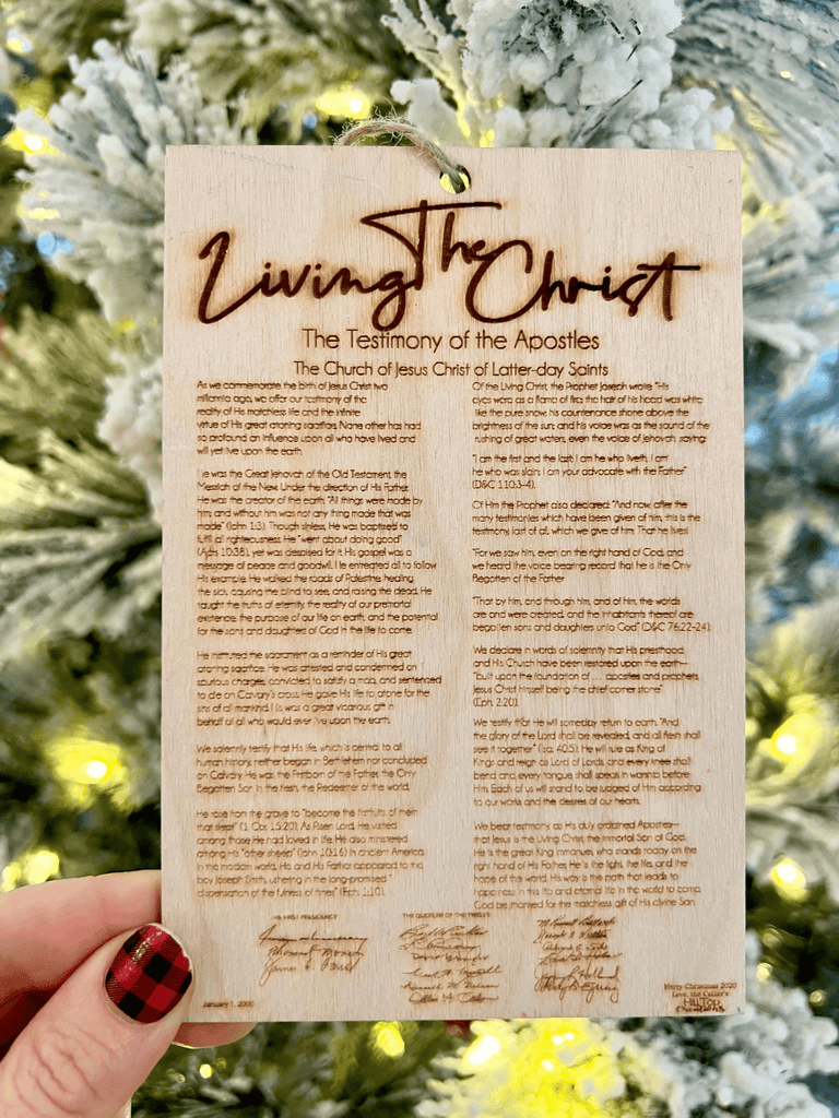 Living Christ Ornament