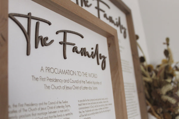 The Family Proclamation (Modern style)