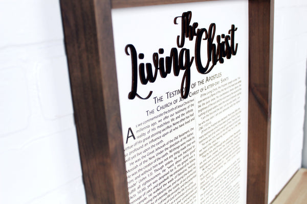 The Living Christ (Farmhouse Style)