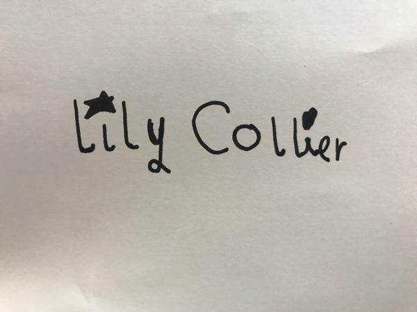 10”x10”CTR cursive (with custom handwriting name)